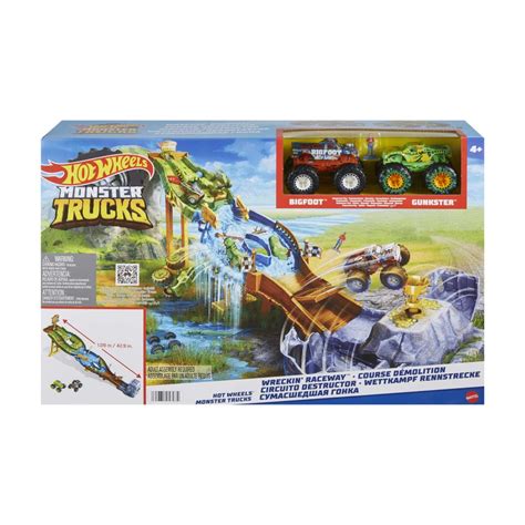 Pista Hot Wheels Monster Trucks Torneo De Los Titanes Mi Jugueteria