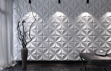 Placa De Gesso Em 3d - Placa de gesso 3D: decoração com estilo e sofisticação