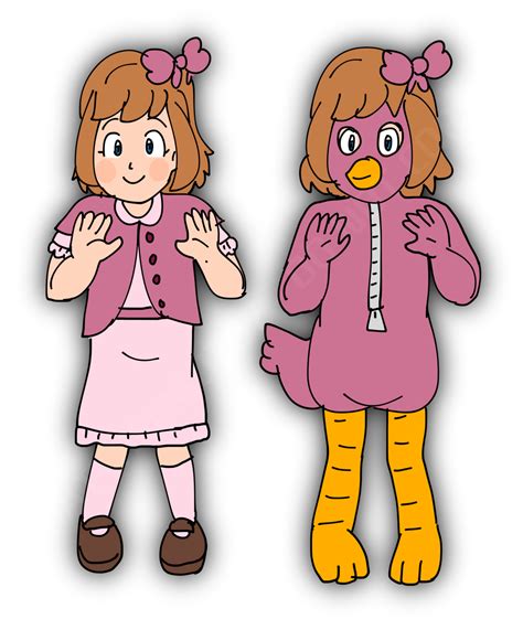 Suella (normal form and bird costume form) by MatthewGo707 on DeviantArt