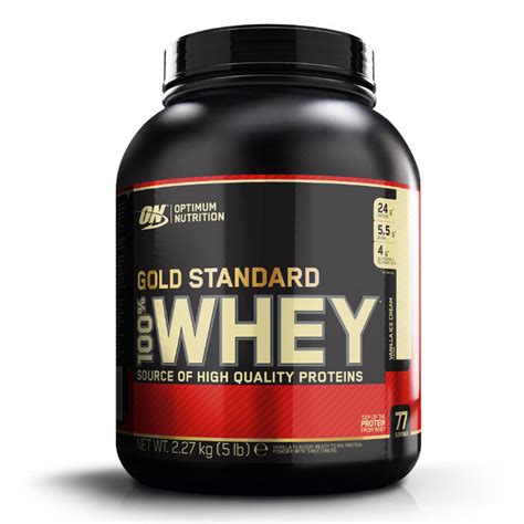 Optimum Nutrition Proteine Whey Gold Standard Vanille 22kg Decathlon