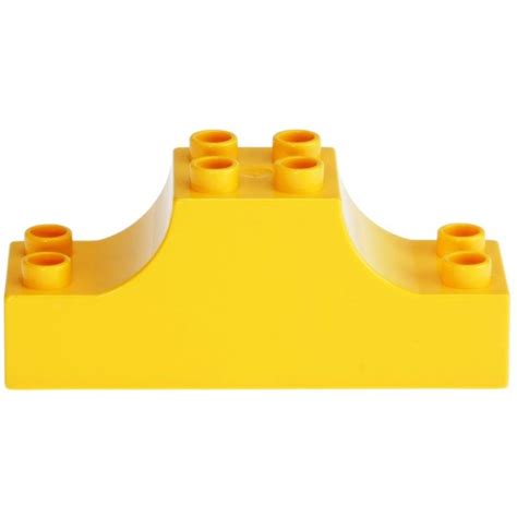 Lego Duplo Brick X X Yellow Decotoys