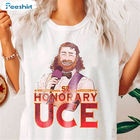 Sami Zayn Honorary Uce Cartoon Shirt Sz Honorary Uce Short Sleeve Long