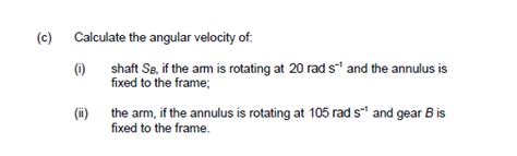 Solved An Epicyclic Gear Train Is Shown In Figure Arm A Chegg