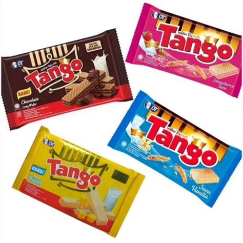 Jual Biskuit Tango Wafer Gram Makanan Ringan Coklat Keju Strawberry