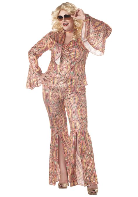 Plus Size Women S Disco Costume