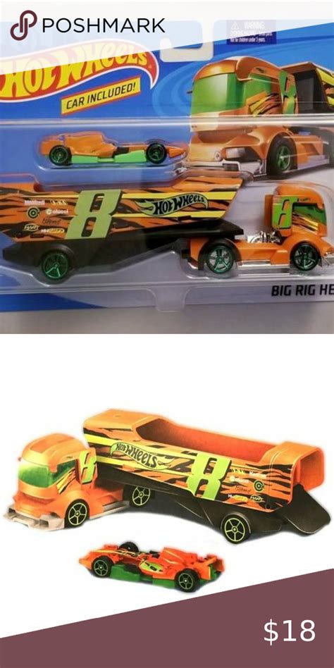 Hot Wheels Big Rig Heat Truck Car Included Artofit
