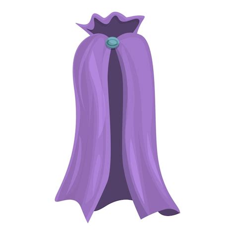 Premium Vector Super Cloak Icon Cartoon Vector Hero Cape Flying Mantle