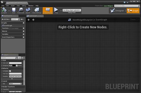 Widget Blueprints Unreal Engine Documentation