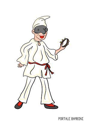 Pulcinella Carnevale Disegni Da Colorare Maschere