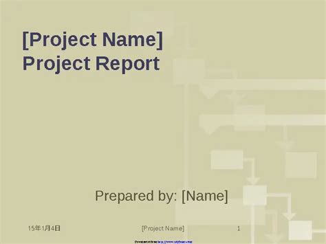 Project Report Template - PDFSimpli