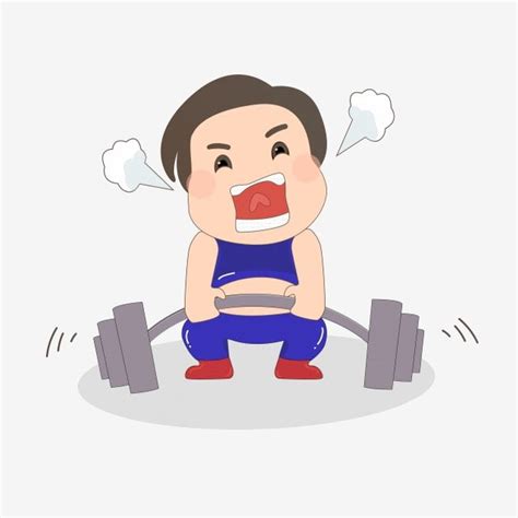 Woman Lifting Weights Vector PNG Images, Vector Cartoon Beautiful Woman Lifting Weights To Lose ...