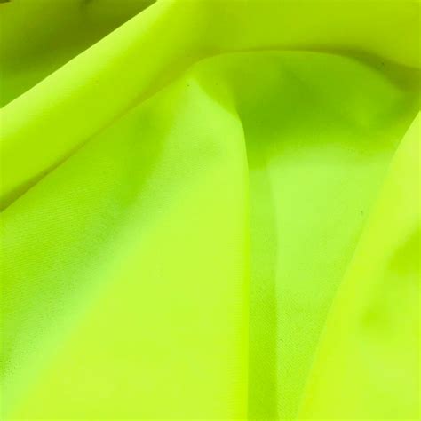 Tela Lycra Unicolor Amarillo Nylon Lycra Spandex Fabric Four Way Stretch