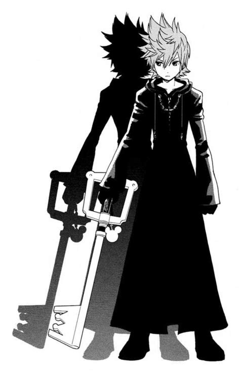 Roxas - Kingdom Hearts II Manga | Kingdom hearts art, Kingdom hearts ...