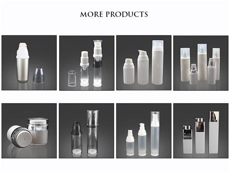 100ml Color Custom Empty Cosmetic Airless Pump Bottle Plastic Lotion