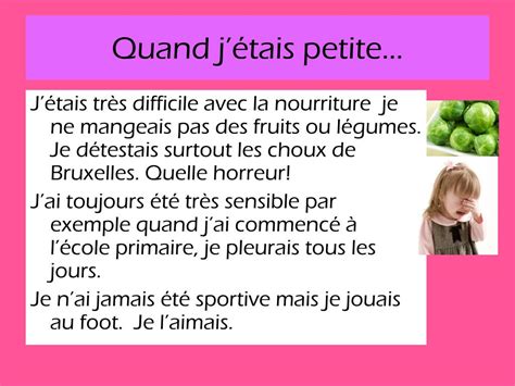 PPT Quand jétais petit e PowerPoint Presentation free download