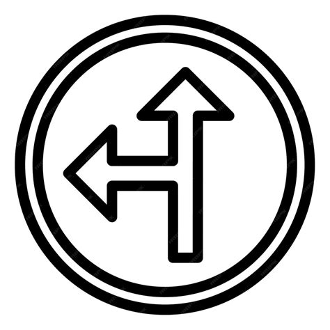 premium vector side road left vector illustration