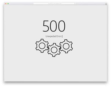 37 Beautiful 500 Error Page Templates In 2021 Uicookies