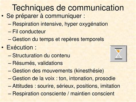 Ppt Techniques De Communication Powerpoint Presentation Free