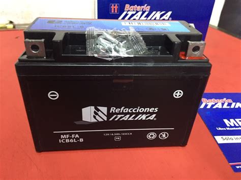 Bateria Moto Italika Original Libre Mantenimiento Ft Z Mercadolibre