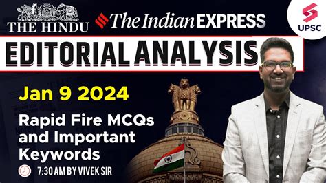 The Hindu Indian Express Editorial Analysis By Vivek Sir Th