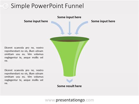 PowerPoint Funnel Chart - PresentationGO.com