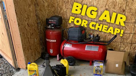 How To Connect 2 Air Compressors Together For Big Air YouTube