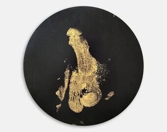 Male Nude Original Abstract Penis Imprint Painting Gay Art Etsy
