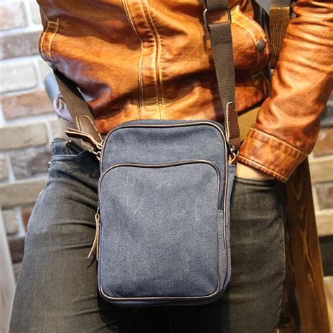 New Arrival Men Small Canvas Messenger Bag Shoulder Bag Man Bags In Crossbody Bags From Luggage