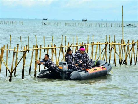 TNI AL Bersama Masyarakat Pesisir Bongkar Pagar Laut 30 KM Di Tangerang