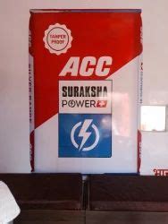 Acc Cement Acc Gold Cement Wholesaler From Lucknow