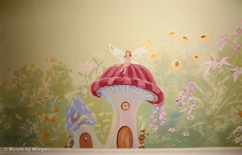 Fairy Tale Mural Toadstool Close Up Fairy Mural Room Murals Mural