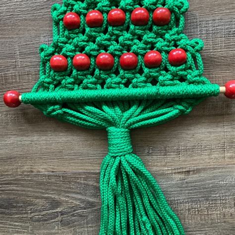 Wall Decor Macram Hanging Christmas Tree Poshmark