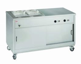 Parry HOT BM Electric Hot Cupboard With X Gn Bain Marie Top