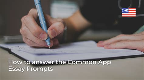 Common App Essay Prompts | Study in US - Ranking, Fees, Admission ...