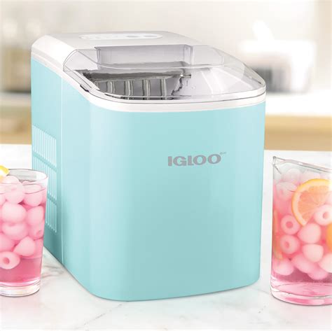 Igloo IGLICEB26AQ 26 Pound Automatic Portable Countertop Ice Maker