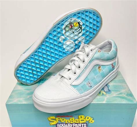 Vans Old Skool Spongebob Bikini Bubble Sneakers Multiple Size 6 70 From Mya