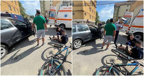 Update Foto Accident La Alba Iulia Un Biciclist A Fost Lovit De O