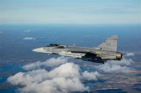 Ca A Saab Jas E Gripen Voa M Sseis Meteor Poder A Reo Avia O