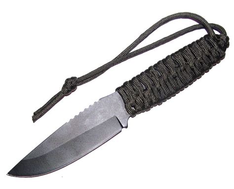 Mps Paracord Survival Knife With Fire Starter