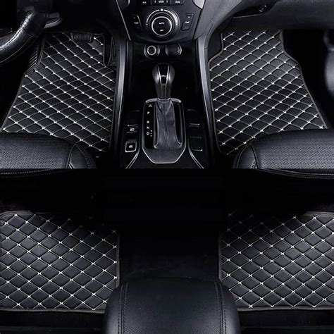 HRTYUWDGK Custom Car Leather Floor Mats For Land Rover Range Rover