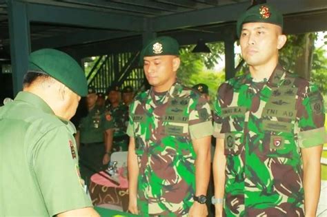 Pangdivif 1 Kostrad Pimpin Serah Terima Jabatan Dankikav 1 Divif 1 Kostrad