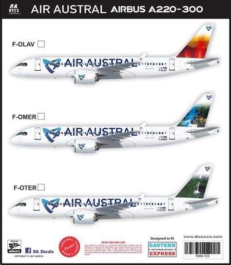 Air Austral Airbus A F Omer Adecs Om