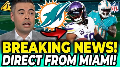 💥 Breaking News Team Updates What Else Comes Ahead Miami Dolphins News Today Nfl Mike