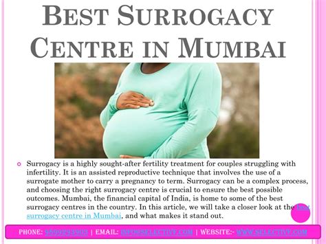 Ppt Best Surrogacy Centre In Mumbai Powerpoint Presentation Free Download Id 12897988