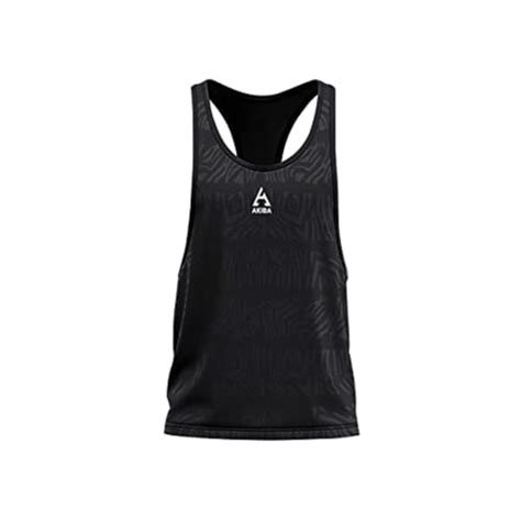 Akiba Printed Gym Fitness Workout Stringers Stylish Vests Forblack