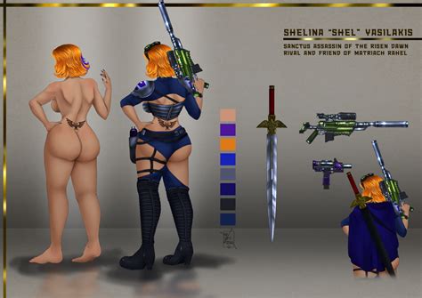 Commission Warhammer Shel Back By Andromedafae Hentai Foundry