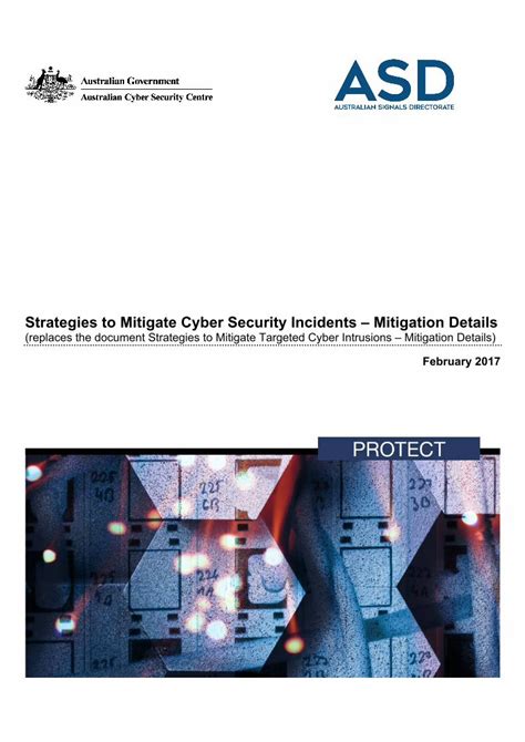 Pdf Strategies To Mitigate Cyber Security Incidents … Includes