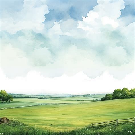 Free Watercolor Backgrounds Field And Farm By Temporalstasisadopts On Deviantart