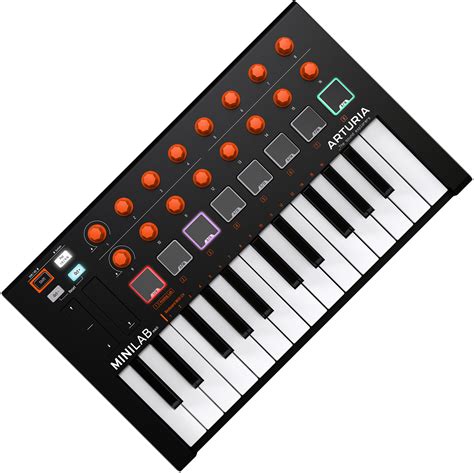 Arturia MINILABMKIIORANGE 25 Note Orange Edition Mini Lab MK 2 Compact