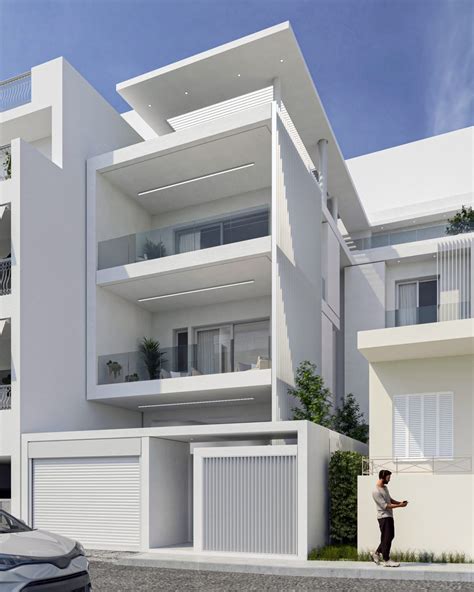 L Shape Apartment Building - NM ARCHITECTS